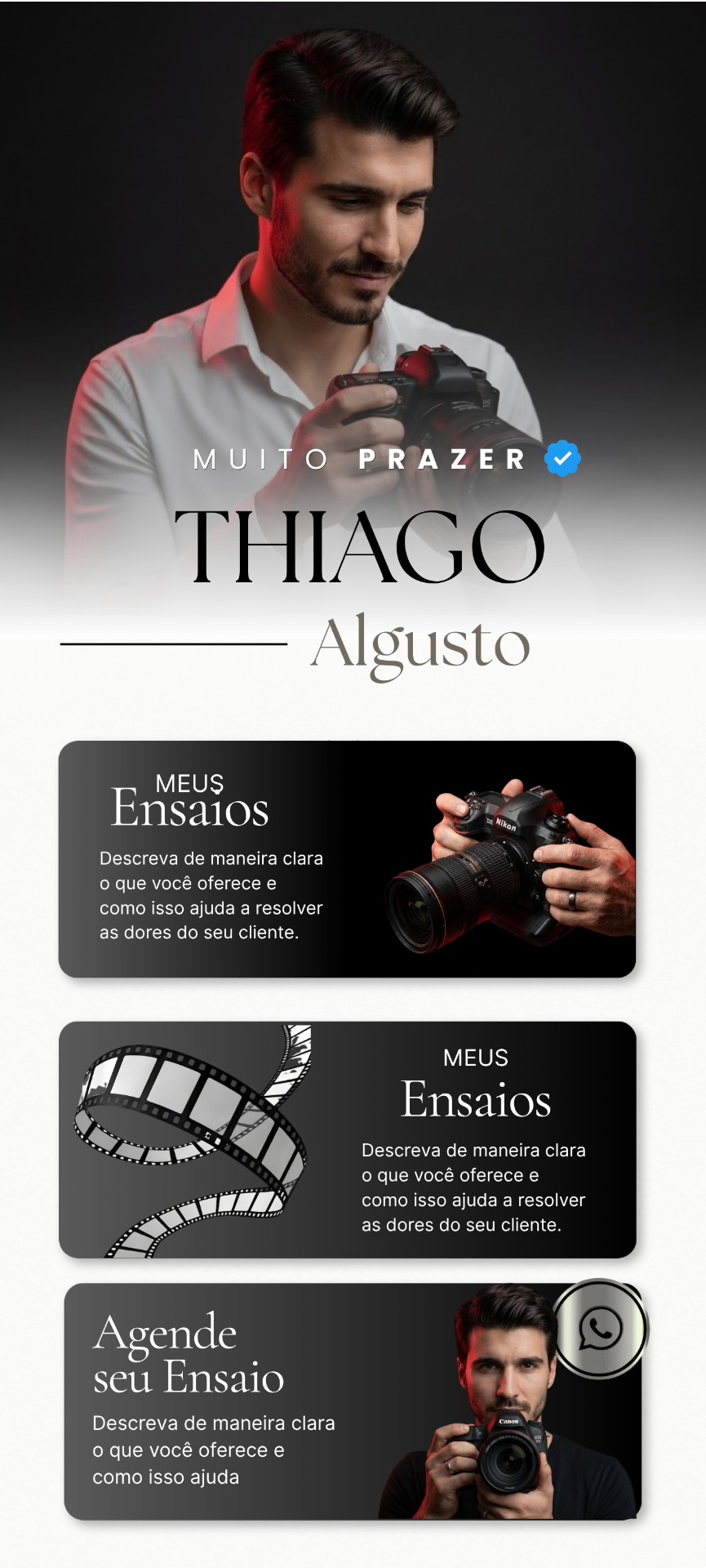 Landing Page Terapeuta