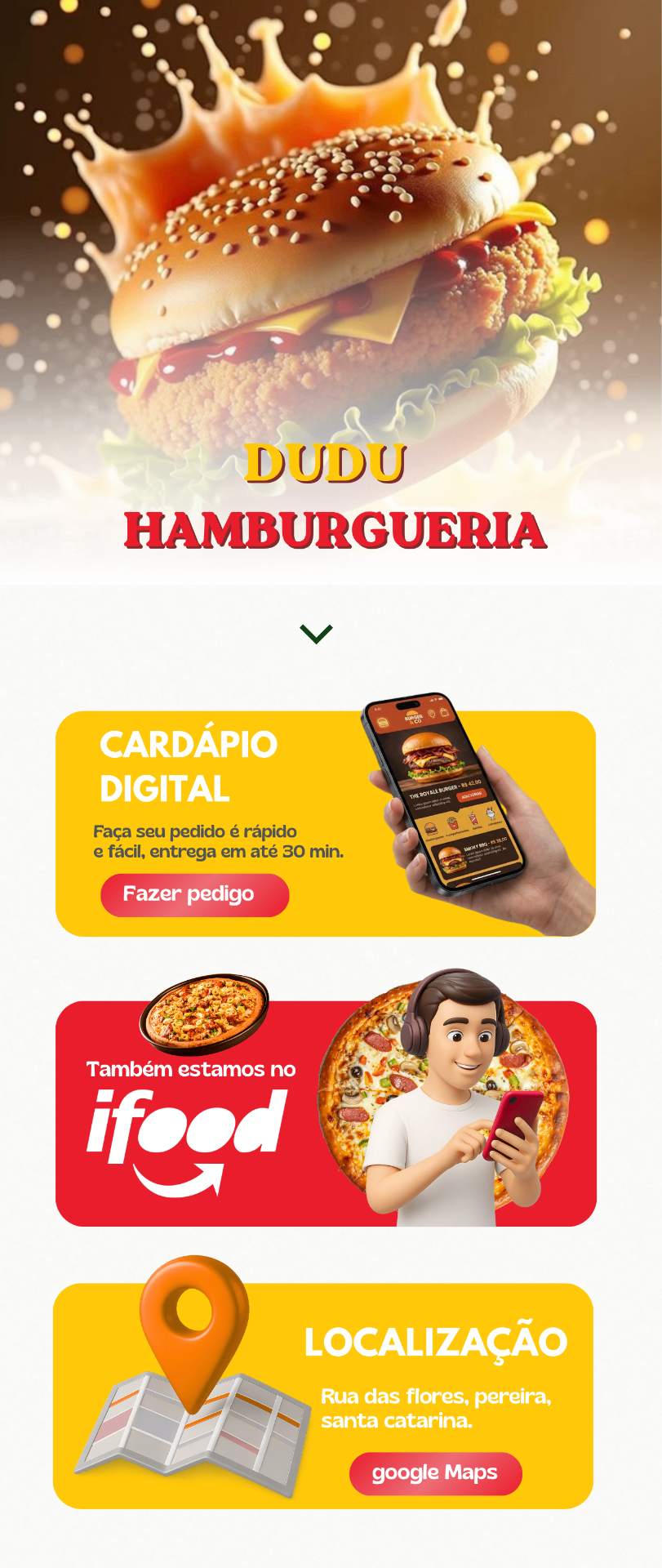 Landing Page Infoprodutora