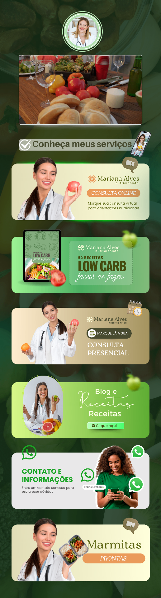 Landing Page Nutricionista