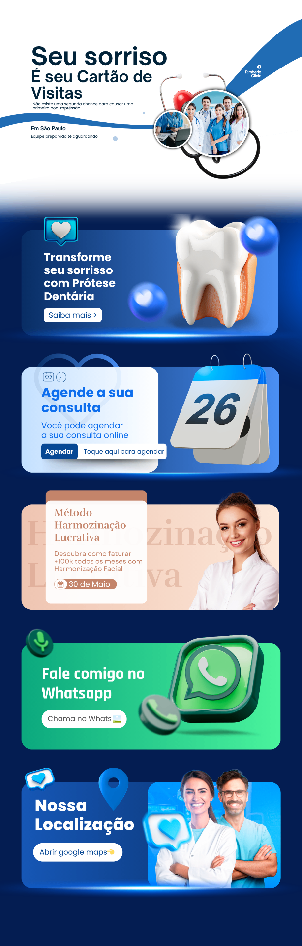 Landing Page Odontología