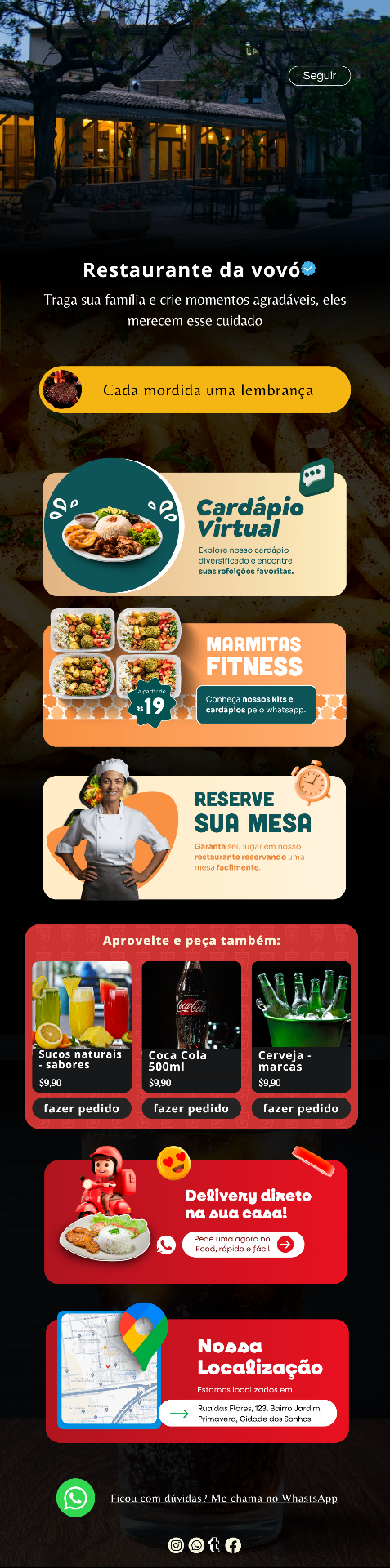 Landing Page Restaurante